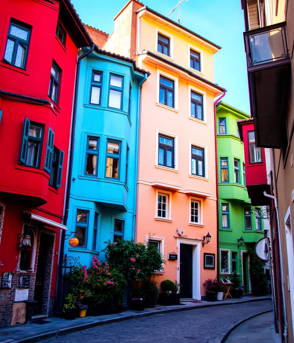 Colorful houses of Balat