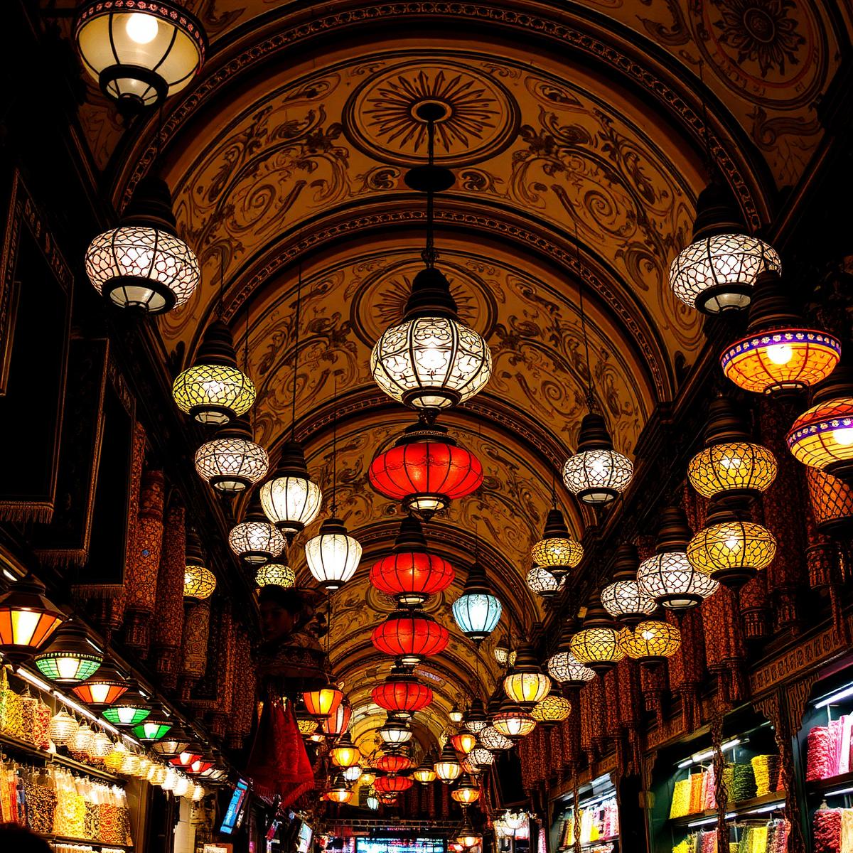 Grand Bazaar lamps